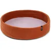 Image de myfelt Lora Panier en Laine Vierge pour Chien Rouge Rouille avec Incrustation Lavande 60 x 16 cm