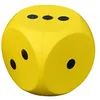 Image de Coated Foam Dice Yellow