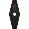 Image de Stihl 4001 713 3805 Lame en Métal 2 dents 230 mm (Import Grande Bretagne)