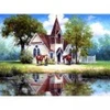 Image de SunsOut Reflet d'une Eglise en Campagne