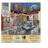 Image de SUNSOUT INC - Queenie's Quiltery - Puzzle de 1000 pièces par artiste Bigelow Illustrations - Taille finie 58,4 x 71,1 cm - MPN # 31550