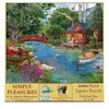 Image de SUNSOUT INC - Simple Pleasures   Puzzle de 1000 pièces par l'artiste : Bigelow Illustrations   Taille finie 58,4 x 71,1 cm   MPN # 31636