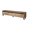 Image de Meuble TV 180x42x38 cm Chêne Wotan NORDIS Meuble Hi-FI Luxueux sideboeard Commode sur Pied