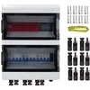 Image de GTYORUS Boitier de Jonction Photovoltaïque Solaire, IP65 Protection Contre Les Surtensions DC Photovoltaïques, 3 String 1000V PV DC Disjoncteur avec Fiche Solaire(3 in 3 out, 25A)