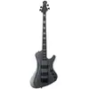 Image de ESP LTD John Campbell Signature JC-4 Dark Grey Metallic Satin basse électrique avec étui