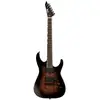 Image de ESP LTD Josh Middleton Signature JM-II Black Shadow Brown Burst guitare électrique avec étui