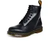 Image de Dr. Martens 8 oeillets, Rangers Femme, Noir Verni (Brevet), 39 EU