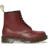 Image de Dr Martens unisex. 11822600 1460 bottes en cuir lisse bordeaux (38), Plat, Lacets, Casuel, Grenat