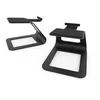 Image de Kanto SE2 Elevated Desktop Speaker Stands for Small Speakers | Black | Pair