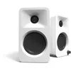 Image de Kanto ORA 100W Powered Bi-amp Reference Desktop Computer Speakers w/Bluetooth 5.0 & USB-C | 100 Hz Crossover | Reference Quality Sound | Pair | White