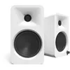 Image de Kanto ORA4 140W Powered Reference Speakers with Bluetooth 5.0 and USB-C Input | 4  Woofers | Bi-Amplified | Reference Quality Sound | Pair | White