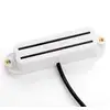 Image de Seymour Duncan SHR-1n Hot Rails Strat Neck/Middle Pickup White micro guitare