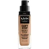 Image de NYX Professional Makeup Fond de Teint Liquide Couvrant Tenue 24h Can't Stop Won't Stop Liquid Foundation, Waterproof, Fini Mat, Formule Vegan, Teinte : Neutral Buff (10.3)