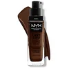 Image de NYX Professional Makeup Fond de Teint Liquide Couvrant Tenue 24h Can't Stop Won't Stop Liquid Foundation, Waterproof, Fini Mat, Formule Vegan, Teinte : Deep Ebony (25)