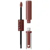 Image de NYX Professional Makeup Brillant à Lèvres Shine Loud, Intensément Pigmenté, Double Embout Rouge à Lèvres et Gloss, Brillance Longue Tenue, Sans Transfert, Teinte : Boundary Pusher (06)