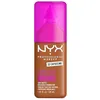 Image de NYX Professional Makeup - Make 'Em Wonder - Fond de Teint - Tenue 24h - Pas d'effet plâtre - Acide Hyaluronique et extrait de Guarana - Formule Vegan - Teinte : Cappucino 32 - 30ml