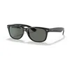 Image de Ray-Ban - Lunettes de soleil unisexes - RB2132 901 52 - New Wayfarer RB2132, Noir (901), 52 mm