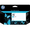 Image de C9371A Cartouche d'encre authentique HP 72 cyan DesignJet 130 ml avec encre HP, pour traceurs grand format T2300 eMFP, T1300, T1200, T1120, T1100, T1100 MFP, T795, T790, T770, T620, T610 et T600