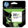 Image de Hp 351Xl Cartouche D'Encre D'Origine Vivera 3 Couleurs