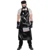 Image de amscan 846217-55 Kit de boucher effrayant | Taille standard adulte, noir