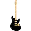 Image de Sterling by Music Man Jared Dines Artist Series StingRay Black guitare électrique avec housse