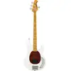Image de Sterling by Music Man StingRay Classic Ray24CA Olympic White basse électrique