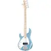 Image de Sterling by Music Man Stingray Ray 5 Chopper Blue LH basse électrique 5 cordes pour gaucher