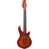 Image de Sterling by Music Man MAJ270X John Petrucci Signature Majesty Flame Maple Tiger Eye guitare électrique 7 cordes avec housse Deluxe