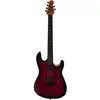 Image de Sterling by Music Man Rabea Massaad Artist Series Sabre Blood Flame Burst guitare électrique