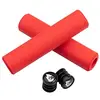 Image de Wolf Tooth Karv Poignées de vélo, Jeunesse, Mixte, Karv, Rouge, 6.5 mm