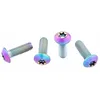 Image de Wolf Tooth Components Ti Lot de 4 boulons pour Cage de Bouteille d'eau Profil Bas