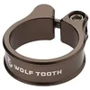 Image de Wolf Tooth Collier de tige de selle usiné avec précision   Espresso 31,8 mm
