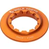 Image de Wolf Tooth Anneau de Verrouillage du Rotor Centerlock   Intérieur Spline Orange