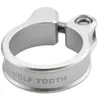 Image de Wolf Tooth Collier de serrage pour tige de selle 36,4 mm Argent brut