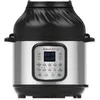 Image de Instant Pot Duo Crisp + Air Fryer 6L Multicooker 11-en-1 Cuissons sous pression, sautés, cuits à la vapeur, mijotés, sousvides, réchauffés, frites à l'air, rôtis, cuits, griller et déshydrater.