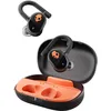 Image de Écouteurs Intra-Auriculaires sans Fil Push Play Active de Skullcandy, Autonomie 34 h, Mode Stay-Aware, Micro, Fonctionnent avec Appareils iPhone, Android et Bluetooth - True Black/Orange