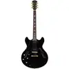 Image de Sire Larry Carlton H7VL Black guitare semi hollow body pour gaucher