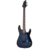 Image de Schecter Omen Elite-6 See-Thru Blue Burst guitare électrique