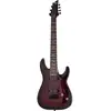 Image de Schecter Omen Elite-7 Black Cherry Burst guitare électrique