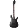 Image de Schecter Damien-6 FR Satin Black guitare électrique avec Floyd Rose