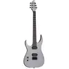 Image de Schecter Signature Keith Merrow KM-6 MKIII Legacy guitare électrique pour gaucher, Transparent White Satin