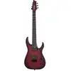 Image de Schecter Sunset-7 Extreme guitare électrique 7 cordes Scarlet Burst (version gaucher)