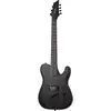 Image de Schecter PT-7 MS Black Ops guitare électrique Satin Black Open Pore
