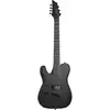 Image de Schecter PT-7 MS Black Ops LH guitare électrique Satin Black Open Pore (gaucher)