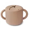 Image de mushie Bol Tasse à Collation Silicone | Sans BPA | Assiette Anti Renversement | Accessoires pour Bébé, Jeunes Enfants Garçons et Filles | Passent au Lave-Vaisselle et au Micro-Ondes| Natural