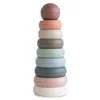 Image de mushie Jouet à Anneaux Empilables, 6 Mois et Plus, Aide à la Langue et à la Motricité, Plastique 100% Non Toxique, Conçu et Fabriqué au Danemark, Nom de la Couleur Orginale