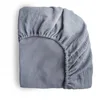 Image de Mushie Drap-Housse pour Berceau | 60 X 20 X 120 Cm | Mousseline Extra Douce | Respirant 100% Coton Bio | Coins Élastiques | Prélavé | Tradewinds-Medium