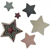 Image de mushie Nesting Stars | Tour à Empiler | Jeu d'apprentissage avec 5 Étoiles Empilables | 100% sans BPA | Jouet Empilable pour Enfants de 0 à 3 Ans | Accessoires pour Bébé | Original
