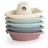 Image de Mushie Jouets de Bain bébé 5 Bateaux | douchette Jouet Bain Qui nage | en Plastique PP pour Le Plaisir du Bain dans la Baignoire | Fabriqué au Danemark (Original)