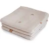 Image de Mushie Linge en Mousseline | Tissu en Coton Biologique | Lot de 3 | 58 X 60 Cm | Accessoires pour Bébé, Jeunes Enfants Garçons et Filles | Rainbows